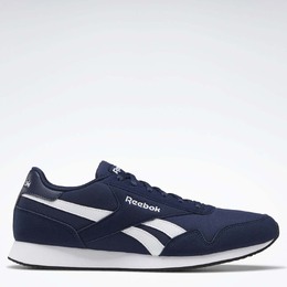 Reebok: Синие кроссовки  Royal Classic Jogger