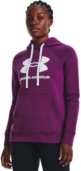 Under Armour: Фиолетовая толстовка 