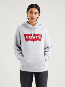 Levi's: Серая толстовка 