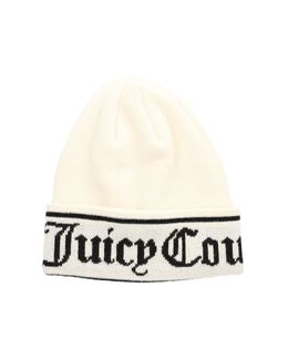 Juicy Couture: Бежевая шапка 