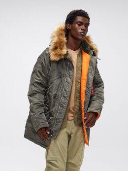 Alpha Industries: Серая куртка 