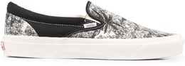 Vans: Чёрные мокасины Classic Slip On