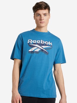 Reebok: Синяя футболка  Vector