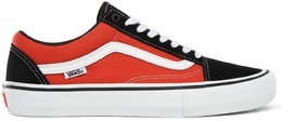 Vans: Красные кеды  Old Skool Pro