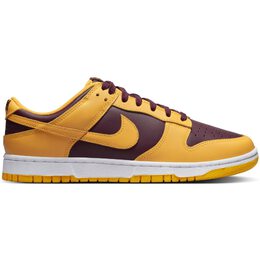 Nike: Жёлтые кеды Dunk Low Retro