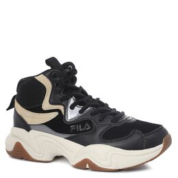 FILA: Чёрные кроссовки  Nebula Mid