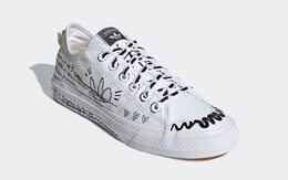 Кеды унисекс Adidas Nizza Rf белые 37RU gv9798