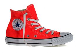 Converse: Оранжевые кеды 