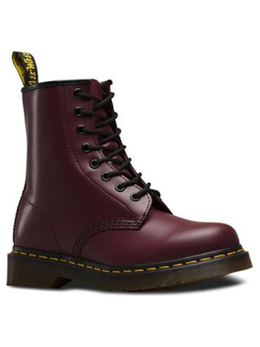 Dr. Martens: Бордовые ботинки 