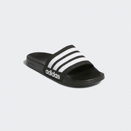 Adidas: Чёрные шлёпанцы  Adilette