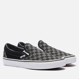 Vans: Чёрные кеды Classic Slip On