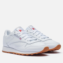 Reebok: Белые кроссовки  Classic Leather