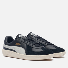 Puma: Чёрные кроссовки 