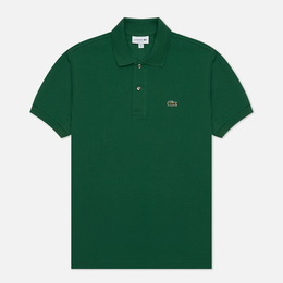 Lacoste: Зелёное поло 