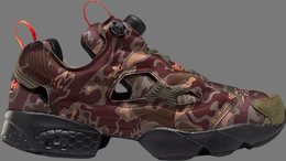 Reebok: Тёмные кроссовки  InstaPump Fury OG