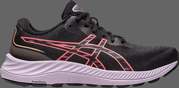 Asics: Чёрные кроссовки  Gel-Excite