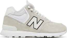 New Balance: Бежевые кроссовки  574