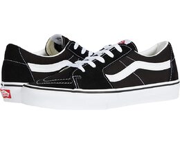 Vans: Чёрные кроссовки  Sk8 Low