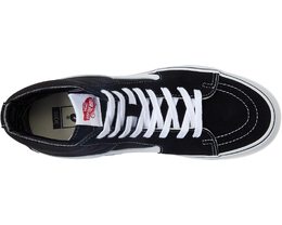 Vans: Чёрные кроссовки  Sk8-Hi