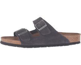 Birkenstock: Серые сандалии  Arizona