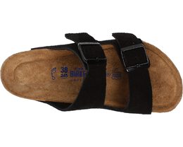 Birkenstock: Чёрные сандалии  Arizona