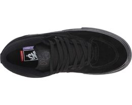 Vans: Чёрные кроссовки Skate Half Cab