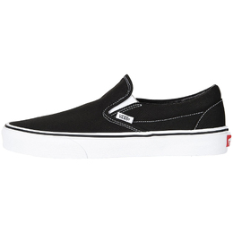 Vans: Чёрные кроссовки  Classic Slip On