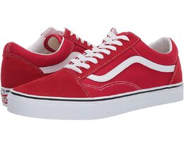 Vans: Красные кроссовки  Old Skool