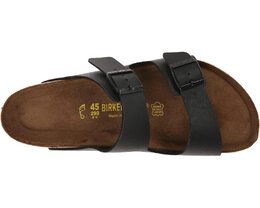 Birkenstock: Чёрные сандалии  Arizona