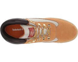 Timberland: Оранжевые кроссовки 