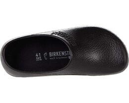 Birkenstock: Чёрные сабо 