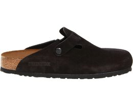 Birkenstock: Чёрные сабо  Boston