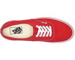 Vans: Красные кроссовки  Authentic