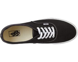 Vans: Чёрные кроссовки  Authentic