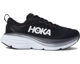 HOKA: Чёрные кроссовки 