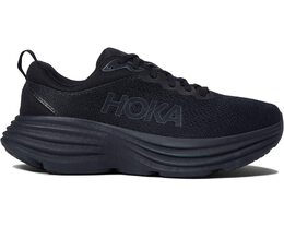 HOKA: Чёрные кроссовки 