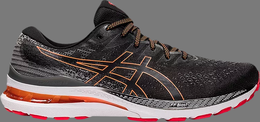 Asics: Чёрные кроссовки  Gel-Kayano 28