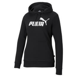 PUMA: Чёрная толстовка  Essentials