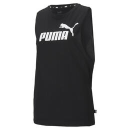 PUMA: Чёрная майка  Essentials