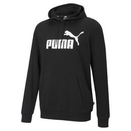 PUMA: Серая толстовка  Essentials