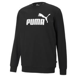 PUMA: Чёрная толстовка  Essentials