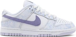 Nike: Фиолетовые кроссовки  Dunk Low