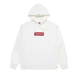 Supreme: Белая толстовка  Box Logo