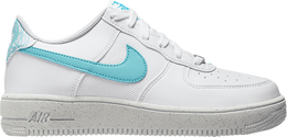 Nike: Белые кроссовки  Air Force 1 Crater