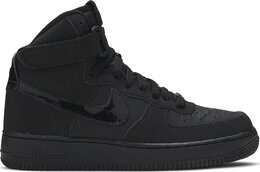 Nike: Чёрные кроссовки  Air Force 1 High