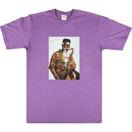 Supreme: Фиолетовая футболка  Pharoah Sanders