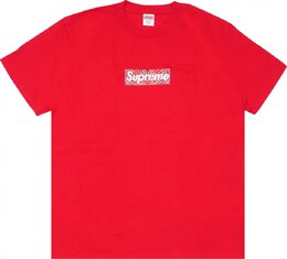 Supreme: Красная футболка  Box Logo