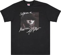 Supreme: Чёрная футболка  Mary J Blige