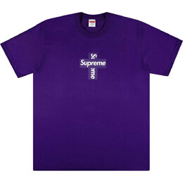 Supreme: Фиолетовая футболка 