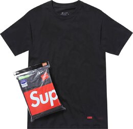 Supreme: Хлопковая футболка  Hanes